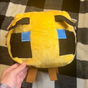 Minecraft Yellow Plush Bee Stuffy